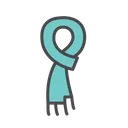 Free Scarf Icon