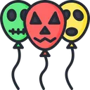 Free Scary Balloons Balloons Scary Icon