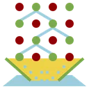 Free Scatter Circuit Connection Icon