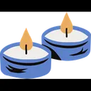 Free Scented Candle Aromatic Burning Candle Icon