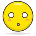 Free Sceptic Face Smiley Icon