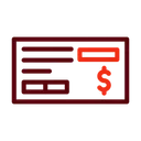 Free Scheck Zahlung Bankgeschafte Symbol