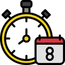 Free Schedule Timer Planning Icon
