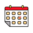 Free Schedule Calendar Date Icon