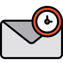 Free Schedule Mail Timing Mail Planning Mail Icon