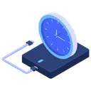 Free Scheduled backups  Icon