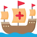 Free Schiff Piraten Boot Symbol