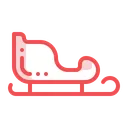 Free Schlitten Santacar Transport Symbol