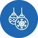 Free Schneeflocke Ball Weihnachten Icon