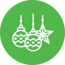 Free Schneeflocke Ball Weihnachten Icon