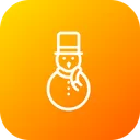 Free Schneemann Weihnachten Symbol