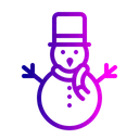 Free Schneemann Weihnachten Symbol