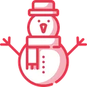 Free Schneemanner Weihnachten Hut Icon