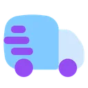 Free Schnelle Lieferung LKW Logistik Symbol