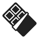 Free Balken Hoch Kontrast Symbol