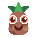 Free Schokolade Ananas  Symbol