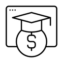 Free Funding Finance Education Icon