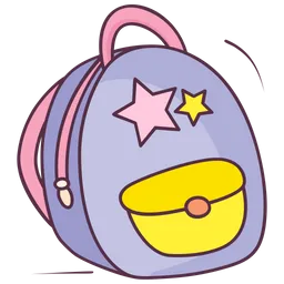 Free School Bag  Icon