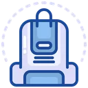 Free School Bag Bagpack Bag Icon