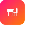 Free School Education Bench Icon