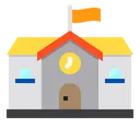 Free School City Home Icon