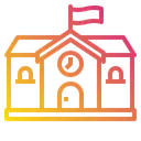 Free School City Home Icon