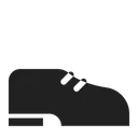 Free Schuh Hoch Kontrast Symbol