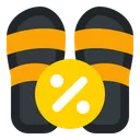 Free Schuh rabatt  Symbol