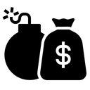 Free Schulden Geldsack Darlehen Symbol