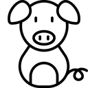 Free Schwein Schweinchen Tier Icon