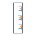 Free Science Scale Rule Icon