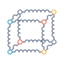 Free Science Qube Hexagon Icon