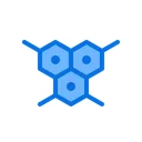 Free Science Research Cell Icon