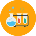 Free Science Research Testtube Icon