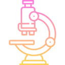 Free Scientific Microscope Laboratory Icon