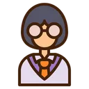Free Scientist Woman Avatar Icon