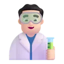 Free Scientist Color Light Icon