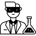 Free Scientist Researcher Innovation Icon