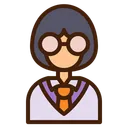 Free Scientist Woman Avatar Icon