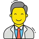 Free Scientist Laboratory Researcher Icon