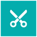 Free Scissor Cut Barber Icon