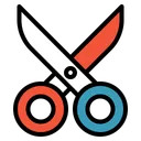 Free Scissor Cut Icon