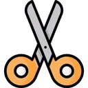 Free Scissor Cut Trim Icon