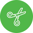 Free Scissor Cut Trim Icon