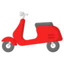 Free Scooter Motorcycle Vespa Icon