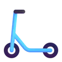 Free Scooter Color Icon