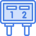 Free Score Board Sports And Competition Scoreboard Icon