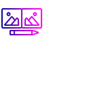 Free Scrap Book Drawinf Icon