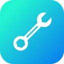 Free Screw Driver Fitting Icon