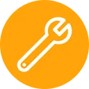 Free Screw Nut Tool Icon